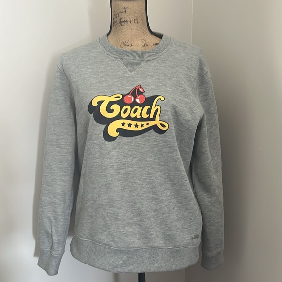 coach printed sweatshirt - Picture 6 of 6